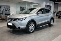 Nissan Qashqai 2014-2021 Side Steps Sunrise (2 pcs, Aluminum) photo 1