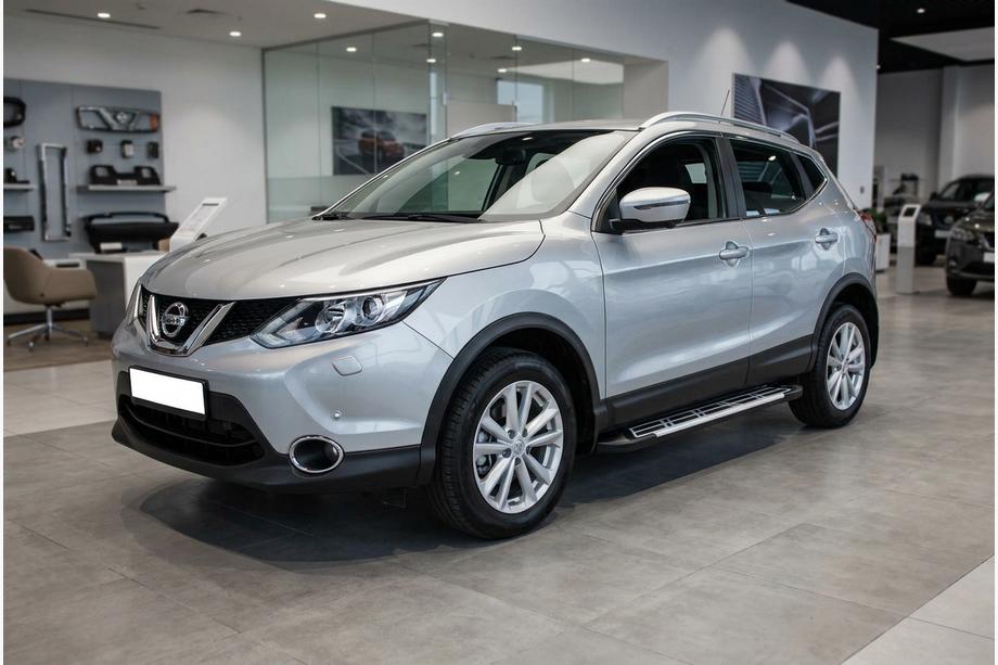 Nissan Qashqai 2014-2021 Side Steps Sunrise (2 pcs, Aluminum) Image