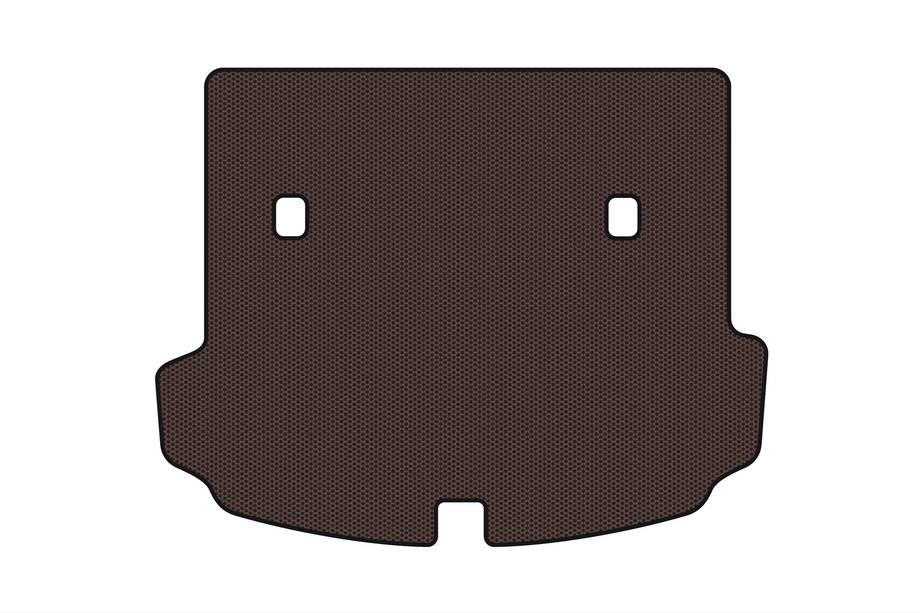 Acura MDX 2007-2013 Rubber Trunk Mat Carsuit V-1 (Brown) Image