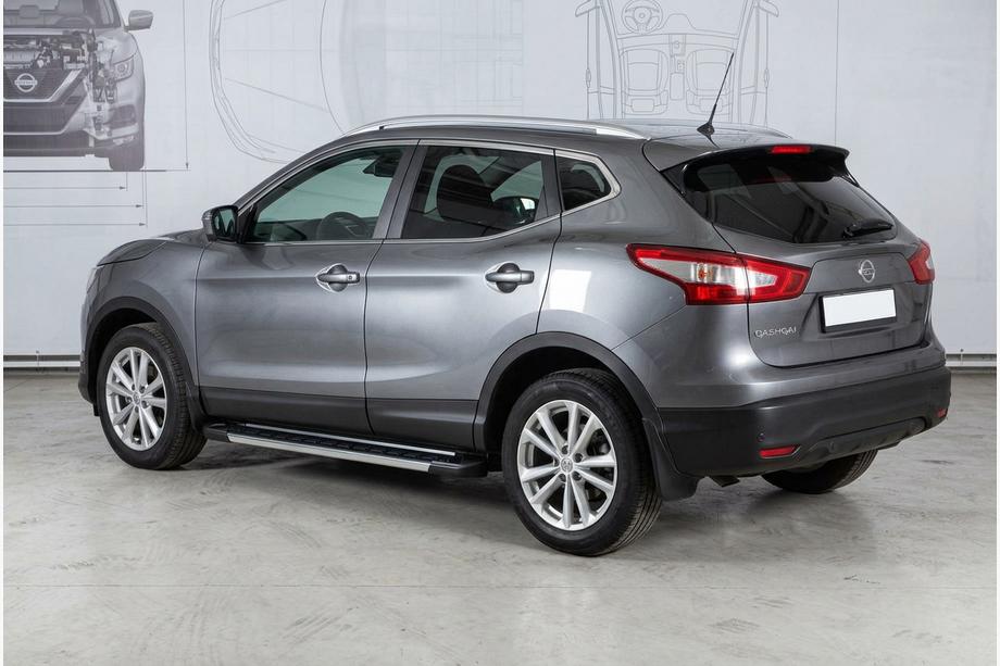 Nissan Qashqai 2014-2021 Side Steps RedLine V1 (2 pcs, Aluminum) Image