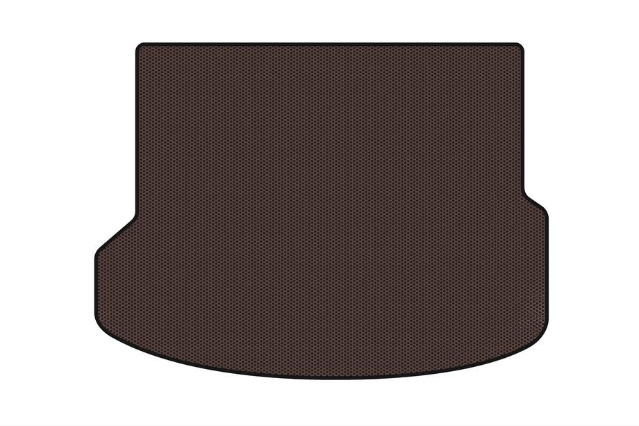 Acura RDX 2006-2012 Rubber Trunk Mat Carsuit (Brown) Image