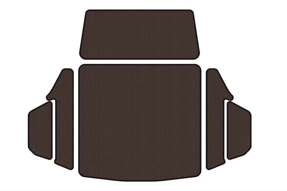 Acura TLX 2014-2020 Rubber trunk mat Carsuit (SD, brown) Image