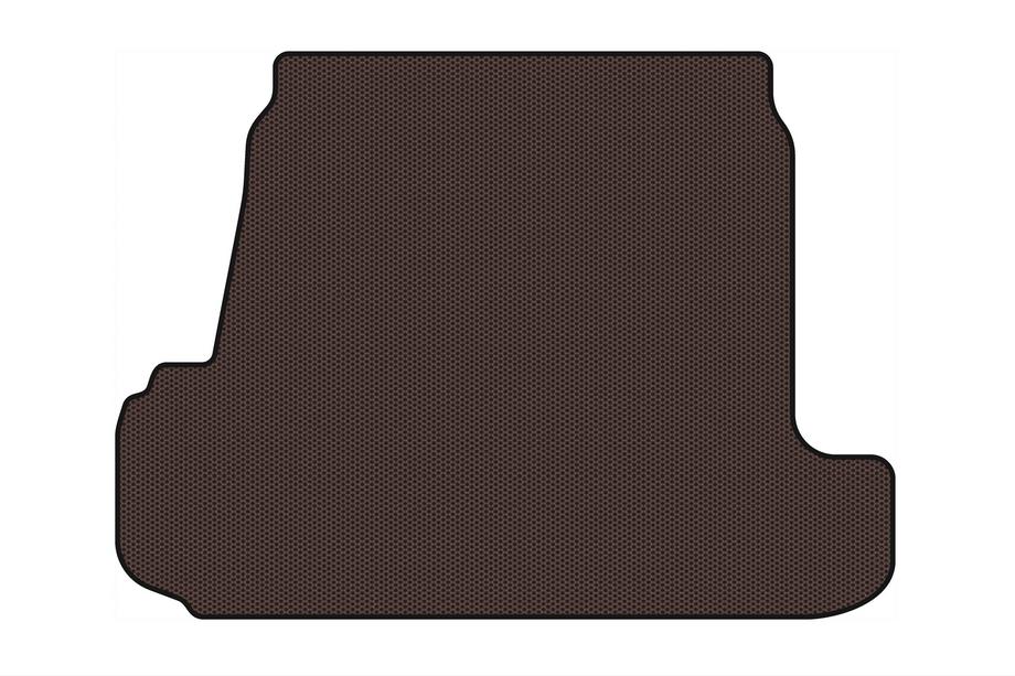 Audi 80/90 1987-1996 Rubber boot mat Carsuit (1991-1996, Sedan, brown) Image