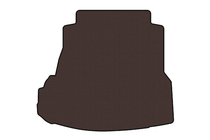 Audi A4 B5 1994–2001 Rubber trunk mat Carsuit (Sedan, brown) photo 1