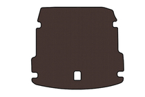 Audi A8 2010-2018 Rubber Trunk Mat Carsuit (Long, Brown) photo 1