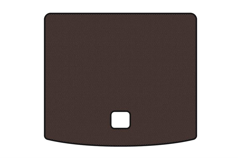 Audi Q3 2019–2025 Rubber Trunk Mat Carsuit (Brown) Image