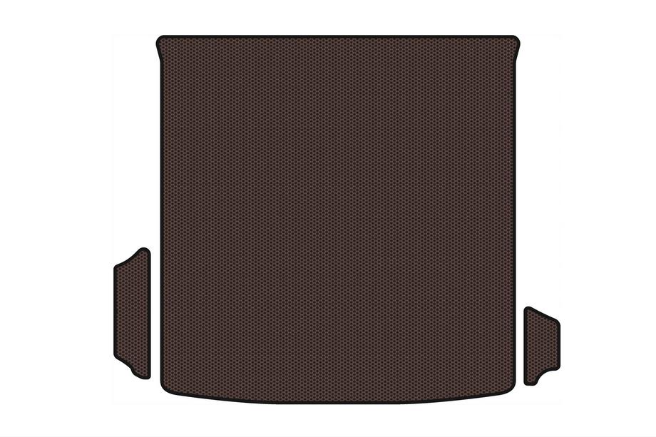 Audi Q8 2018- Rubber Trunk Mat Carsuit V-1 (Brown) Image