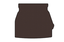 BMW 5 Series E34 1988-1995 Rubber trunk mat Carsuit V-1 (SD, brown) photo 1