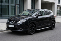Nissan Qashqai 2014-2021 Side Steps Maydos V1 (2 pcs, Aluminum & Stainless Steel) photo 1