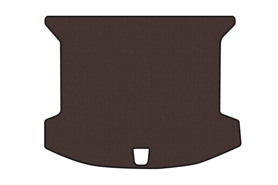Cadillac XT5 2016- Rubber Trunk Mat Carsuit (Brown) Photo 1