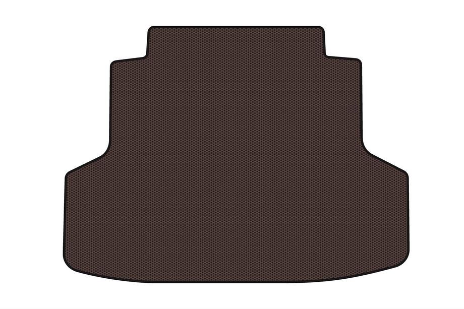 Chery E5 2011-2016 Rubber Trunk Mat Carsuit (Brown) Image