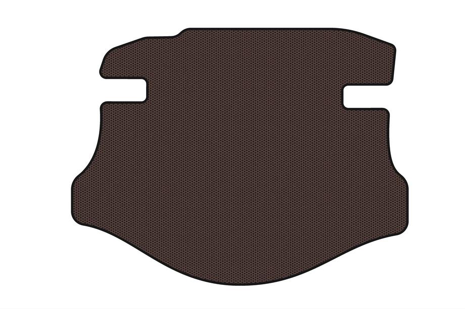 Chevrolet Camaro 2009-2015 Rubber Trunk Mat Carsuit (Brown) Image