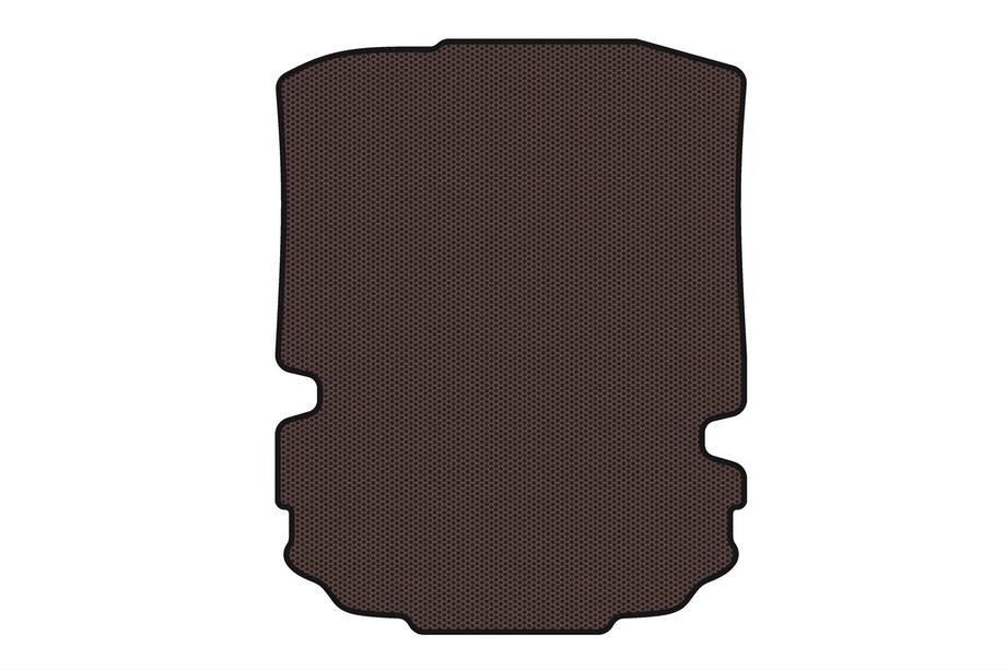 Chevrolet Camaro 2015- Rubber Trunk Mat Carsuit (Brown) Image