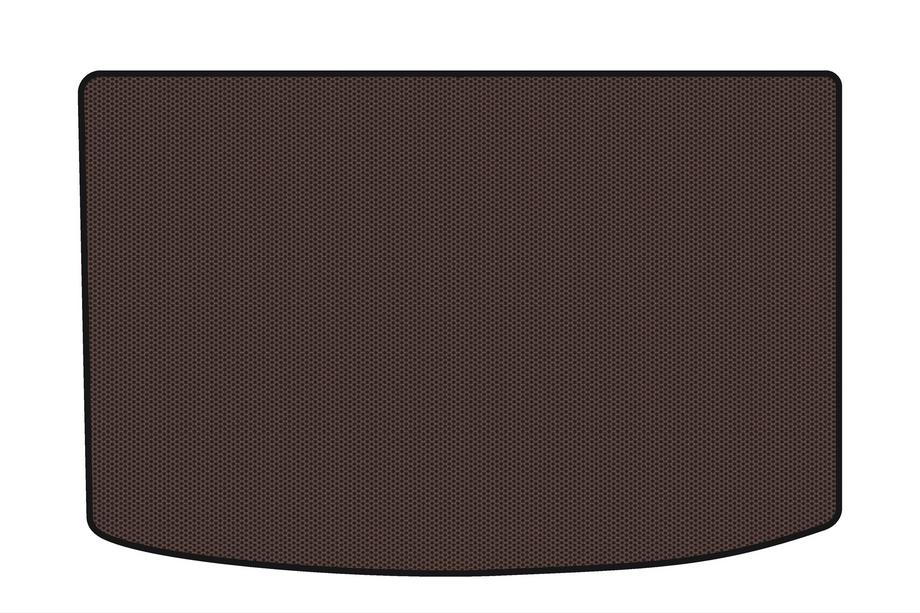 Chevrolet Tacuma/Rezzo 2000-2008 Rubber Trunk Mat Carsuit (Brown) Image