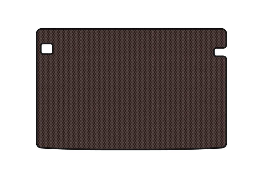 Citroen Berlingo/Multispace 2018- Rubber Trunk Mat Carsuit (Short, 5-Seater, Brown) Photo 1