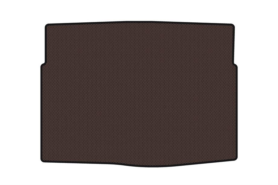 Citroen C-3 Aircross 2017-2024 Rubber Trunk Mat Carsuit (Brown) Image