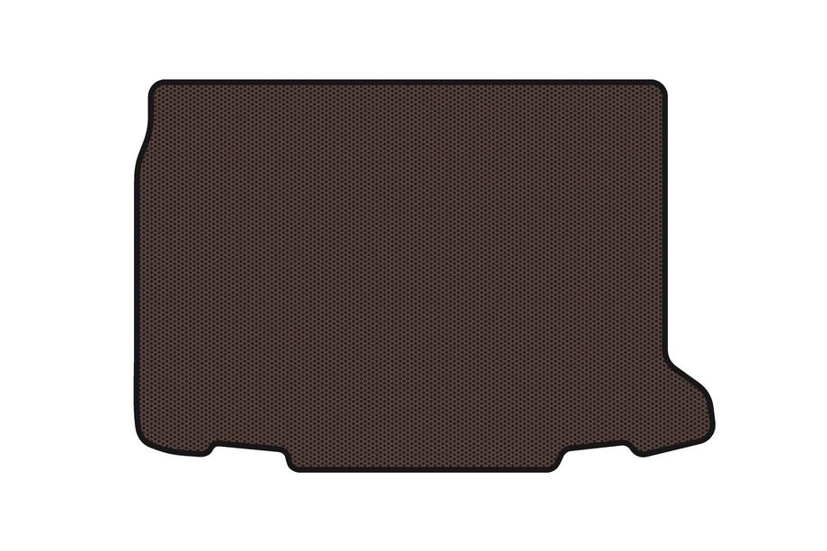 Citroen DS-3 2009-2016 Rubber Trunk Mat Carsuit (Brown) Image