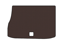 Citroen DS-5 2011-2015 Rubber trunk mat Carsuit (HB, Hybrid/AT, brown) photo 1
