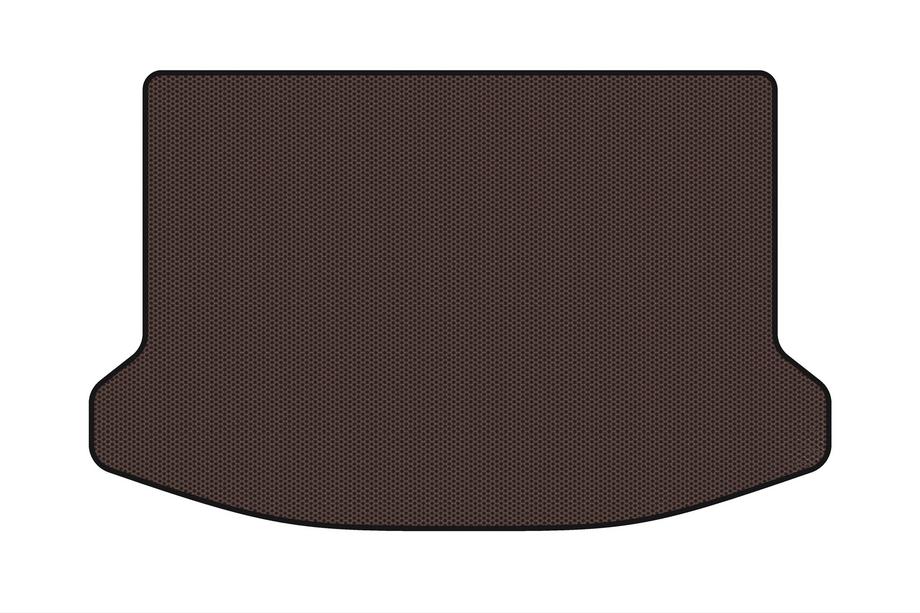 Citroen Xsara II 2000-2006 Rubber trunk mat Carsuit (HB, 5-door, brown) Image