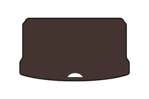 Mini Cooper F55/56/57 2014-2023 Rubber trunk mat Carsuit (for S F55, 5-door, brown) photo 1