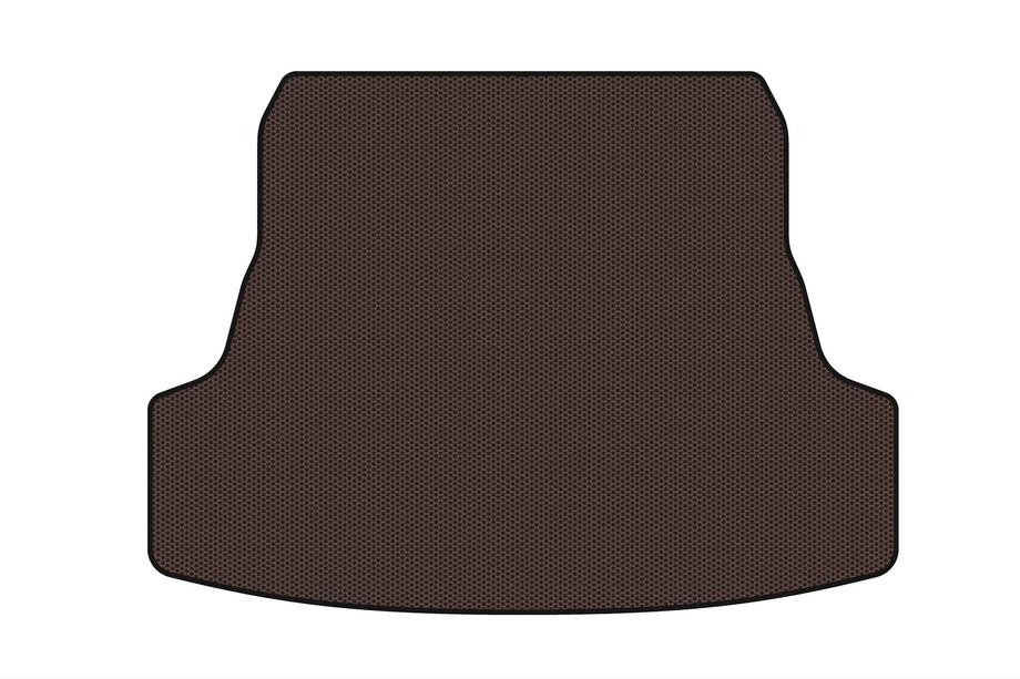 Daewoo Nubira 1997-1999 Rubber trunk mat Carsuit (SD, brown) Photo 1