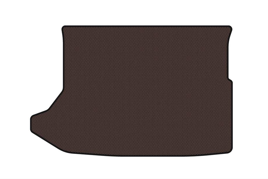 Dodge Caliber 2006-2011 Rubber trunk mat Carsuit (HB, brown) Image