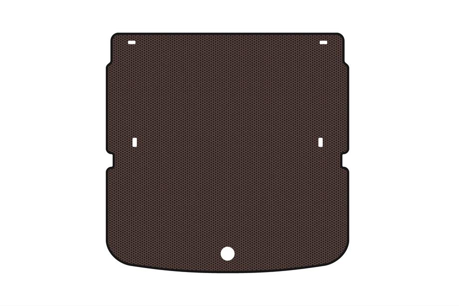 Dodge Journey 2008-2020 Rubber trunk mat Carsuit (2011-2020, 7-seater, brown) Image