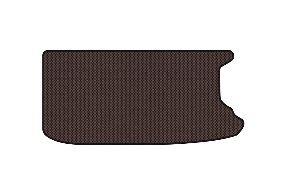 Fiat 500/500L 2013-2022 Rubber trunk mat Carsuit (HB, Electric, Brown) Image