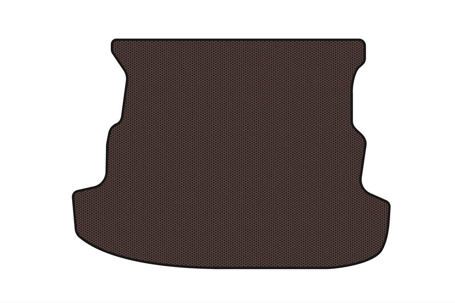 Fiat Albea 2002-2012 Rubber trunk mat Carsuit (SD, brown) Image