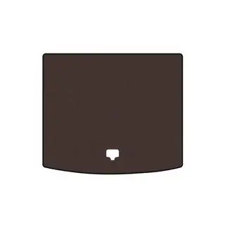 Rubber trunk mat Carsuit (2007-2010, SW, brown)