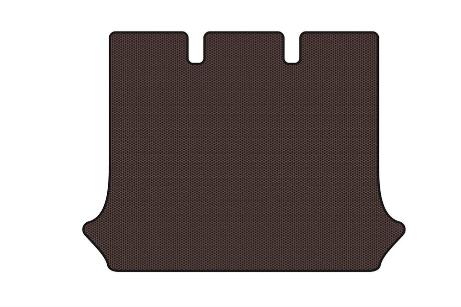 Fiat Doblo I 2001-2005 Rubber Trunk Mat Carsuit (Brown) Photo 1