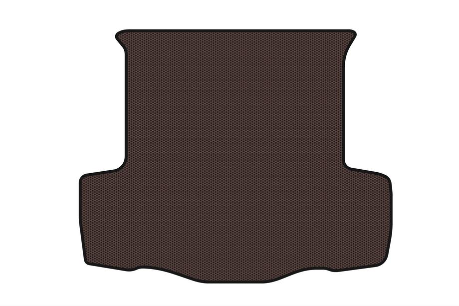 Fiat Linea 2006-2018 Rubber trunk mat Carsuit (SD, brown) Image