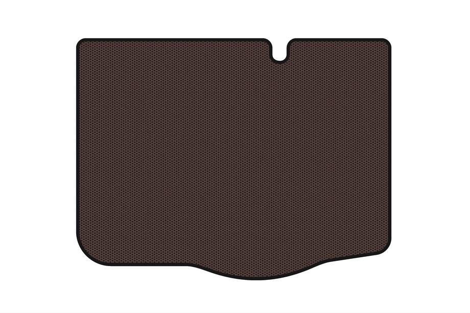 Fiat Punto Grande/EVO 2006-2018 Rubber trunk mat Carsuit (HB, 5-door, pre-facelift, brown) Image