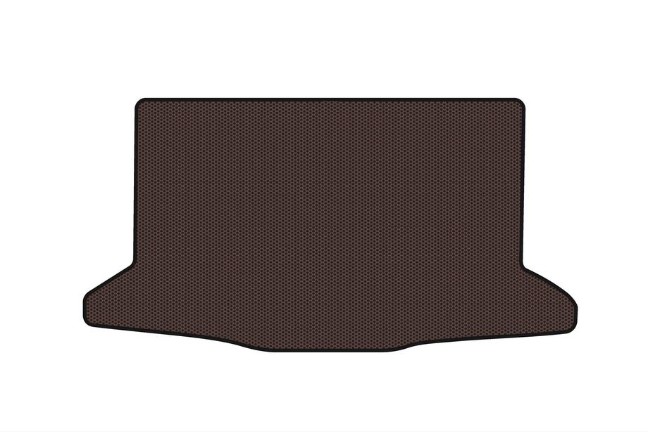 Fiat Sedici 2006-2014 Rubber trunk mat Carsuit (HB, brown) Image