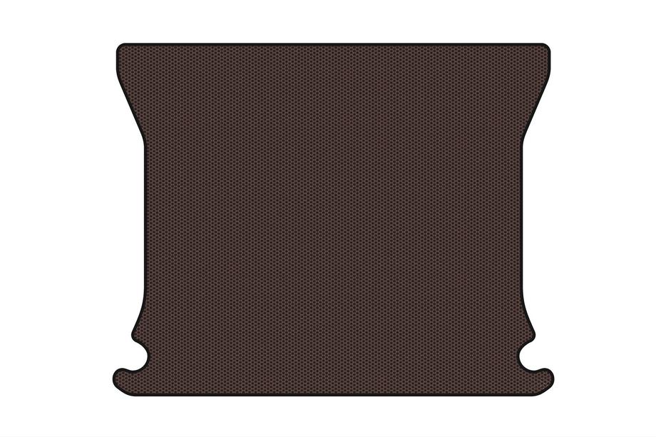 Ford Connect 2010-2013 Rubber trunk mat Carsuit (2009-2012, brown) Photo 1