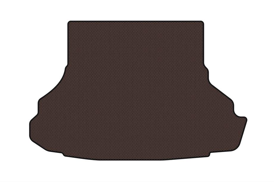 Ford Mustang 2015-2023 Rubber trunk mat Carsuit (Coupe, brown) Image