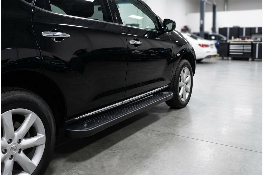 Nissan Murano 2008-2014 Side Steps Allmond Black (2 pcs, Aluminum) Image