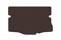 Honda FIT/Jazz 2014–2020 Rubber trunk mat Carsuit (HB, Hybrid, brown) photo 1