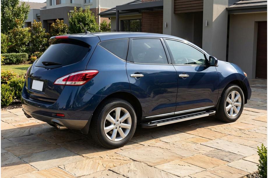 Nissan Murano 2008-2014 Side Steps RedLine V1 (2 pcs, Aluminum) Image