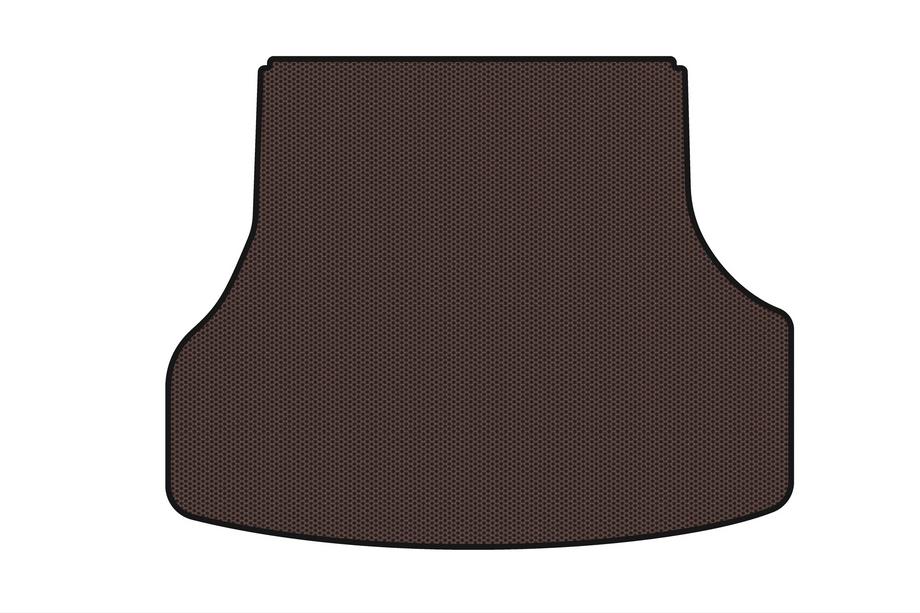 Hyundai Genesis DH 2013-2016 Rubber trunk mat Carsuit (SD, brown) Image