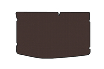 Hyundai I-20 2008-2012 Rubber trunk mat Carsuit (HB, brown) photo 1