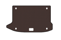 Hyundai Kona 2017-2023 Rubber Trunk Mat Carsuit V3 (Brown) photo 1