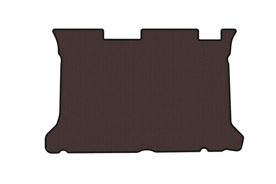 Hyundai Matrix 2001-2010 Rubber Trunk Mat Carsuit (Brown) Image