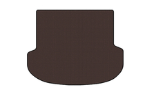 Hyundai Santa Fe 4 2018-2023 Rubber trunk mat Carsuit (2020-2023, brown) photo 1