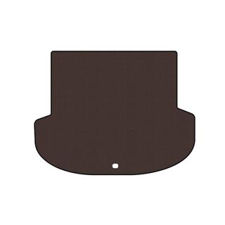 Rubber trunk mat Carsuit (2018-2020, brown) Hyundai Santa Fe 4 2018-2023 photo 1