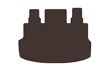 Hyundai Staria 2021- Rubber trunk mat Carsuit (1+1.5/9-seater, brown) photo 1
