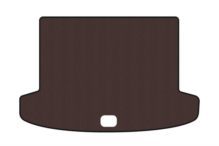 Hyundai Tucson NX4 2021- Rubber Trunk Mat Carsuit (Brown) Image