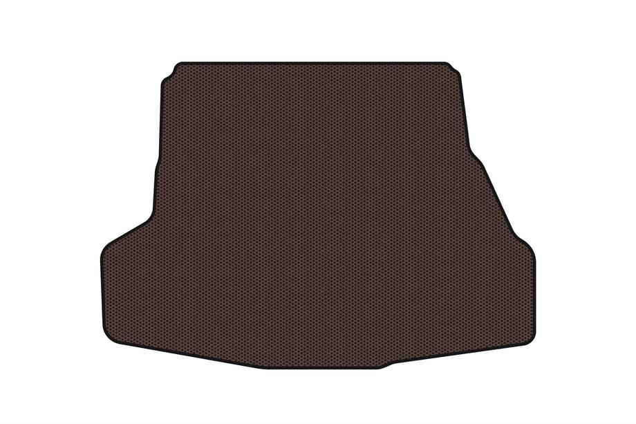 JAC J5 2011-2019 Rubber trunk mat Carsuit (SD, brown) Photo 1