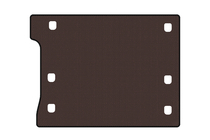 Jeep Wrangler 2018- Rubber trunk mat Carsuit (Rubicon Unlimited/5-door, brown) photo 1