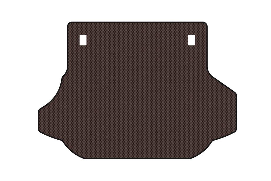 Kia Carens 1999-2012 Rubber Trunk Mat Carsuit (Brown) Image